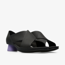 Camper Black Sandals Womens - Alright Online Ireland | SQBOP1380